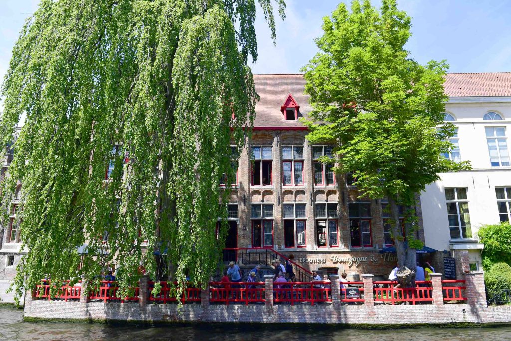 Una de las mejores cervecerías en Brujas, la Fábrica de Bourgogne des Flandres