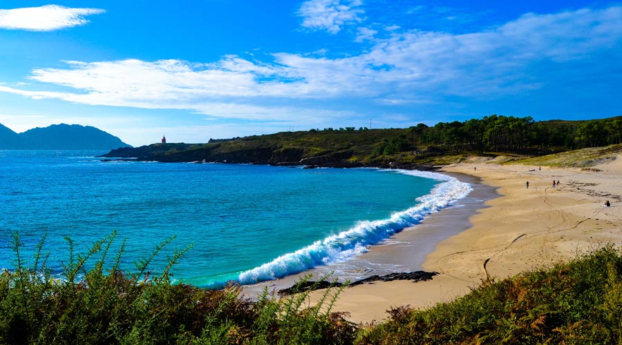 Playa de Melide, una de las mejores de Galicia
