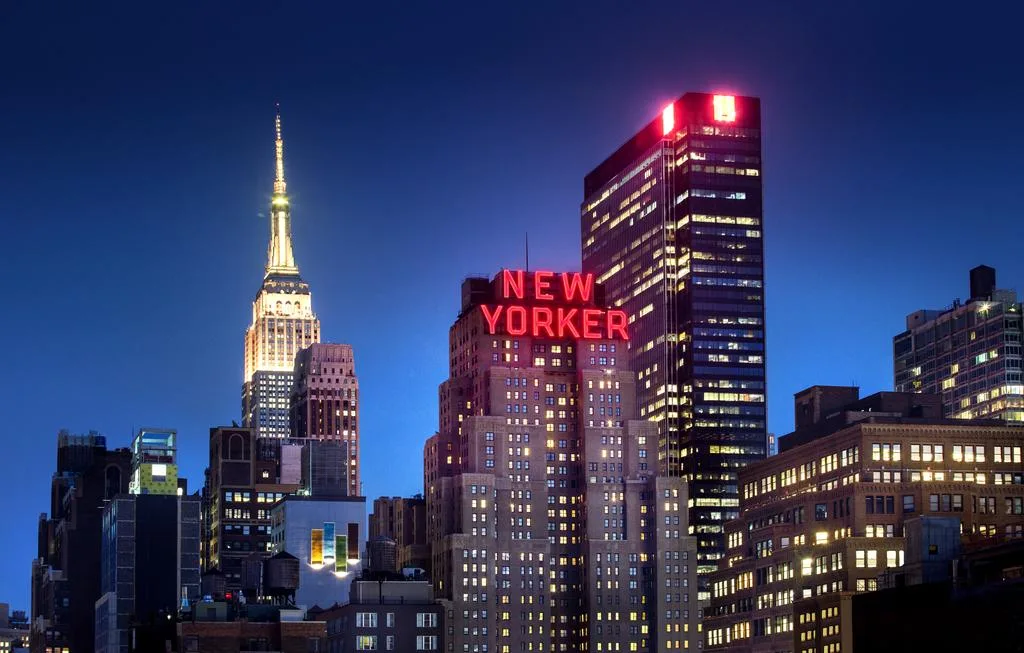 El Wyndham New Yorker Hotel es un hotel donde alojarse en Nueva York con vistas