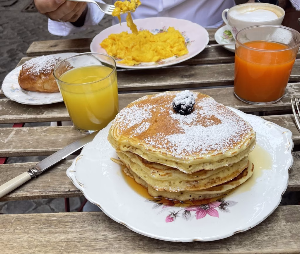 Las tortillas de Coromandel, un buen sitio para desayunar en Roma