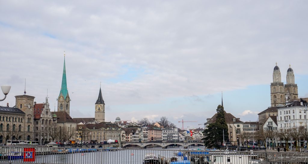 Zurich durante nuestra ruta por Suiza en 10 días.