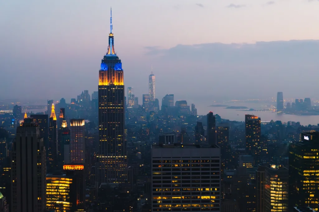 Ver el Empire State Building es una de las cosas que hacer en Nueva York