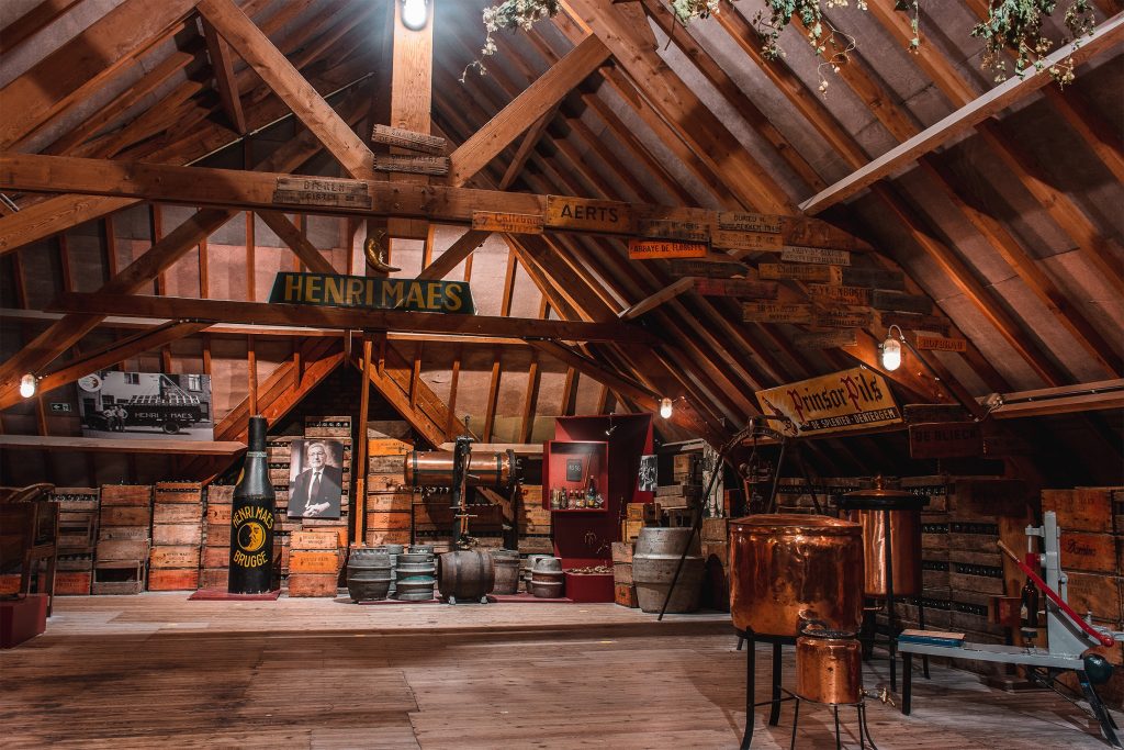 Cervecería museo en Brujas