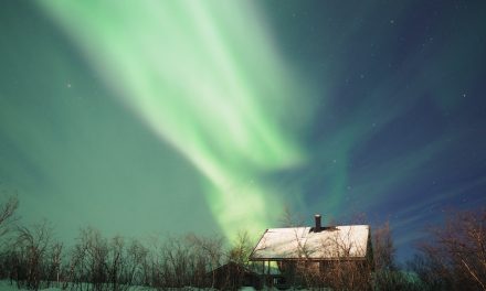 Ver y fotografiar auroras boreales en Kiruna
