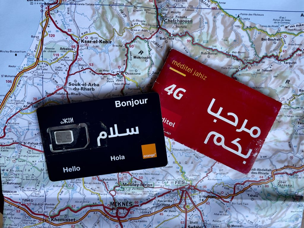 Tarjeta SIM para Marruecos