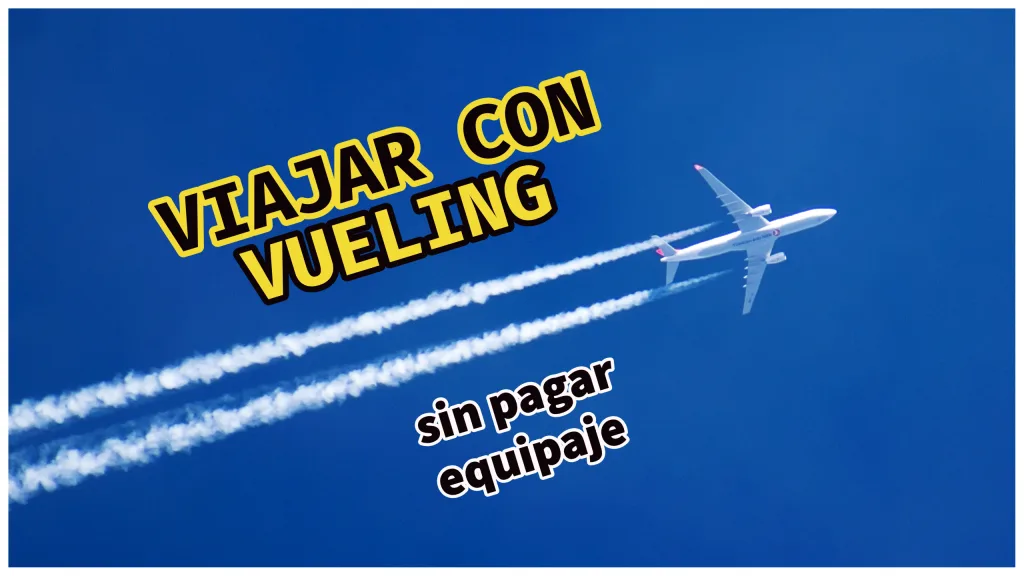 Portada para el post: mejores mochilas para viajar con Vueling sin pagar equipaje