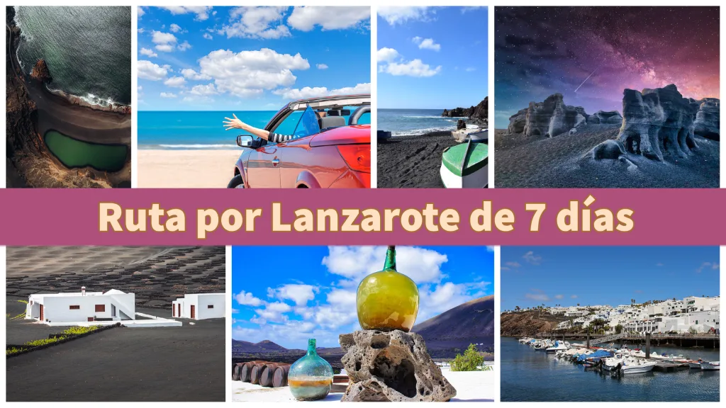 Portada: Ruta por Lanzarote en coche de 7 días