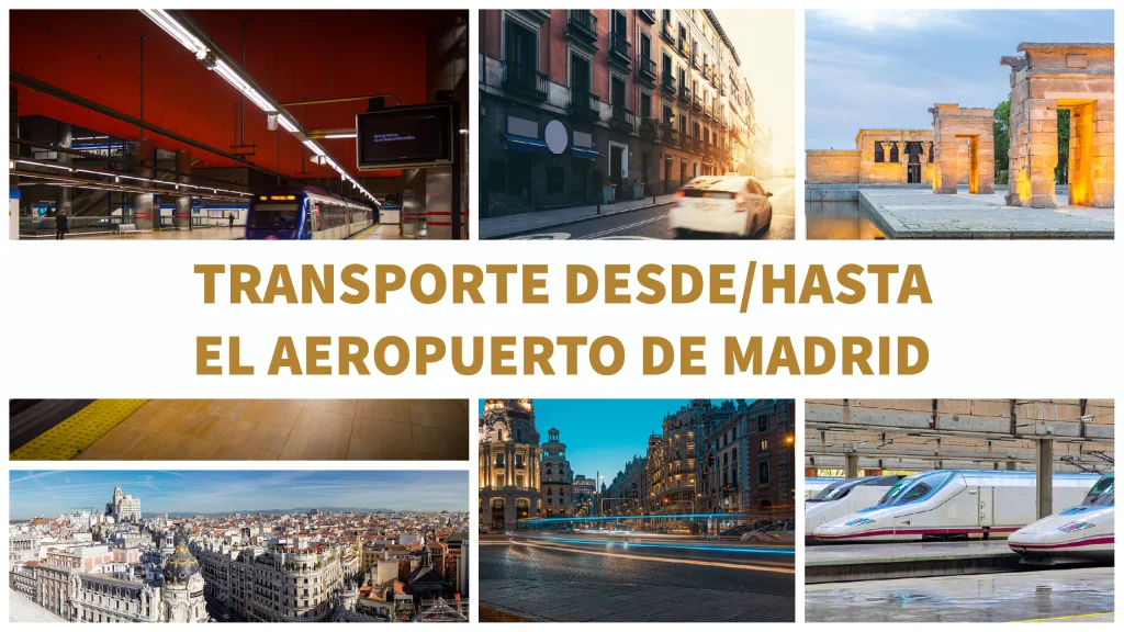 Como llegar desde el aeropuerto de Madrid al centro