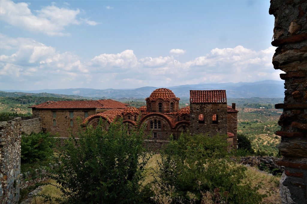 Mystras, en el viaje por el Peloponeso
