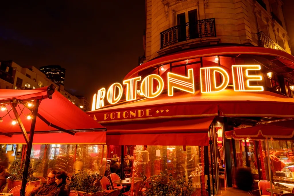 Cafe de la Rotonde en Paris