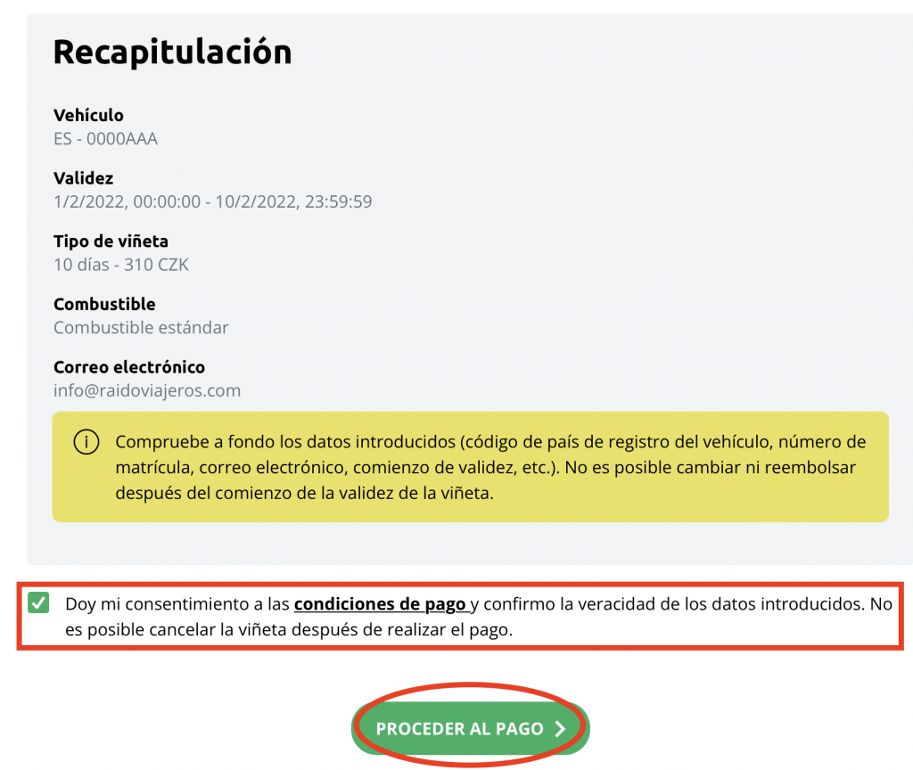Cómo comprar la viñeta rep checa