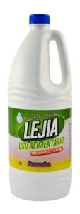 Botella de lejía apta para uso alimentario para potabilizar agua de autocaravana